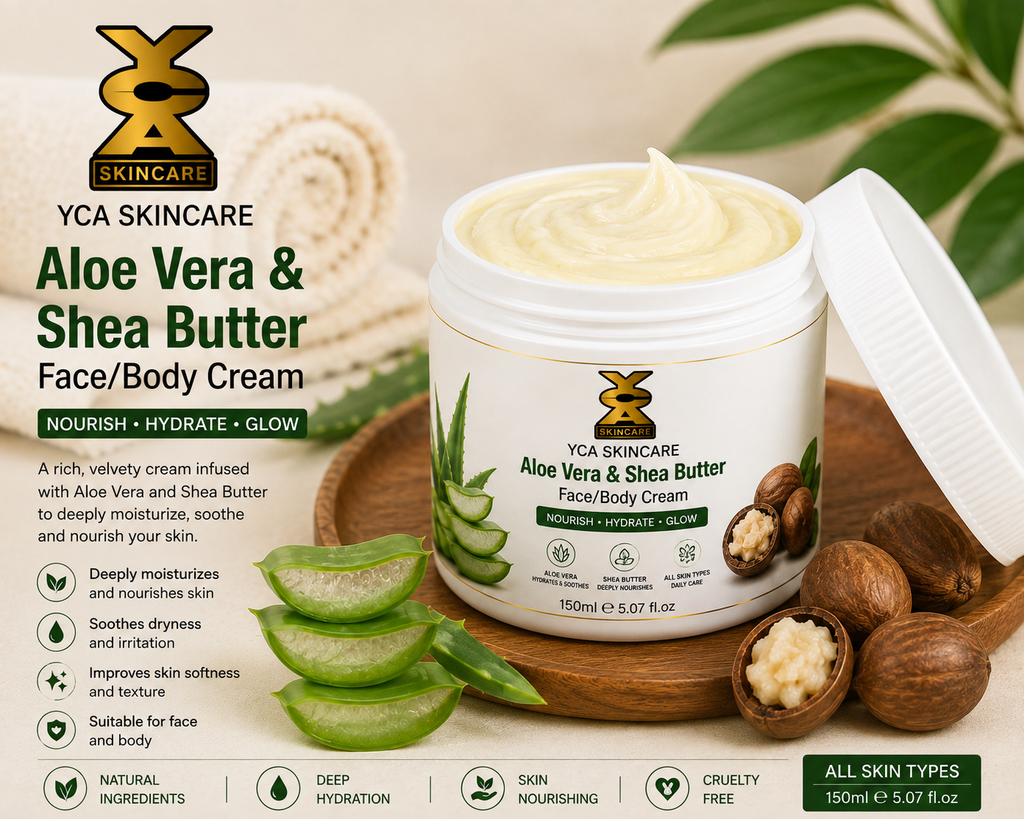 Aloe Vera & Shea butter face/body cream