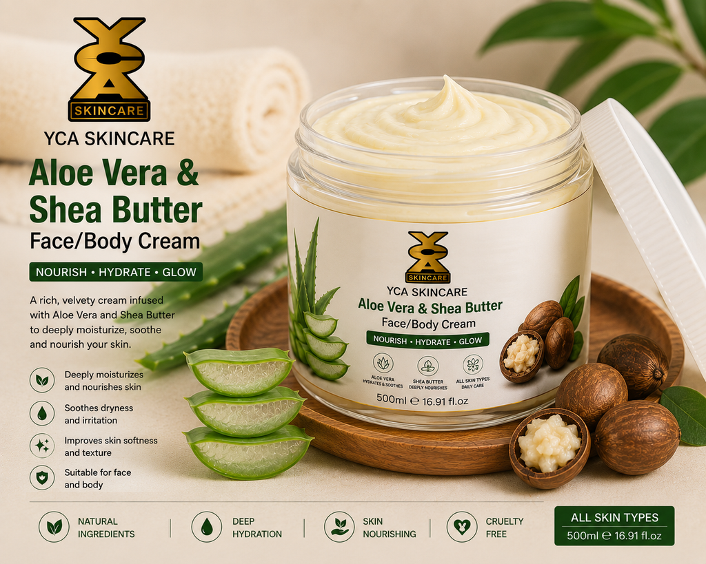 Aloe Vera & Shea butter face/body cream